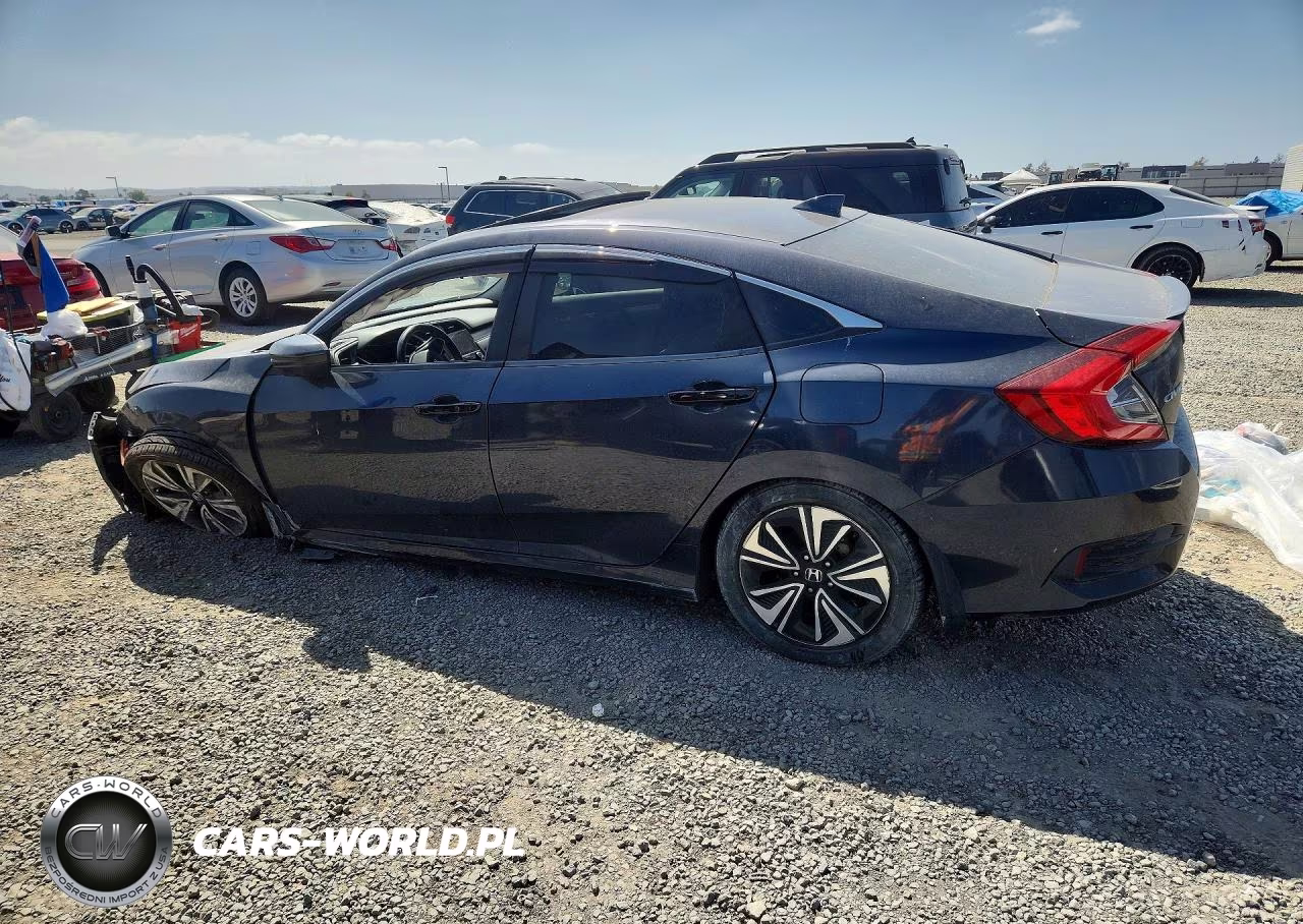 2018 Honda Civic Ex VIN:JHMFC1F39JX000689 - 2