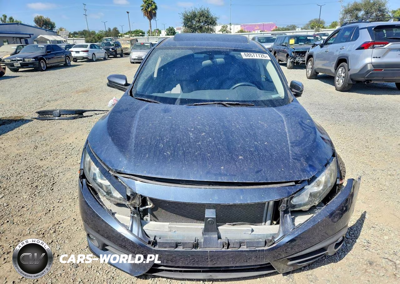 2018 Honda Civic Ex VIN:JHMFC1F39JX000689 - 5