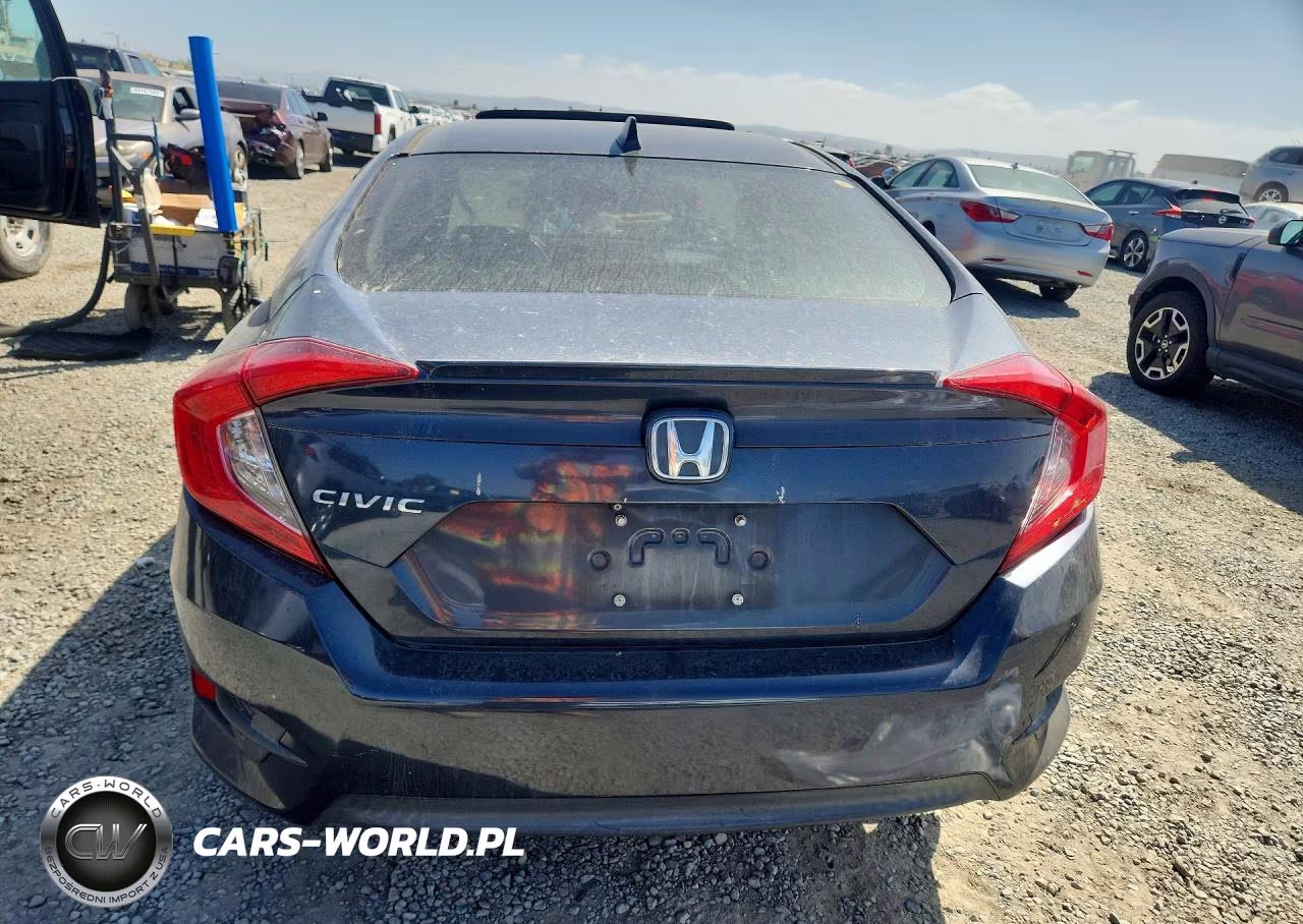 2018 Honda Civic Ex VIN:JHMFC1F39JX000689 - 6