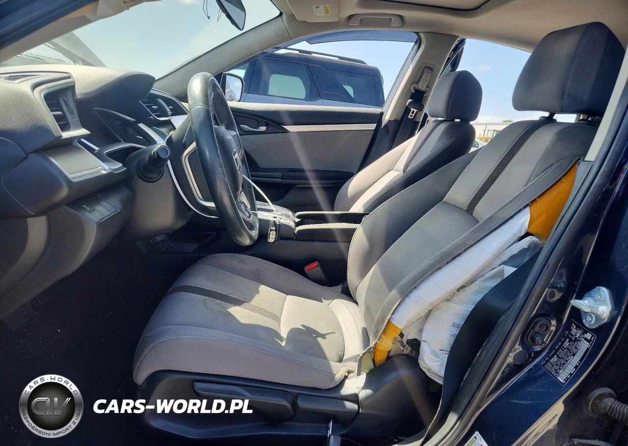 2018 Honda Civic Ex VIN:JHMFC1F39JX000689 - 7