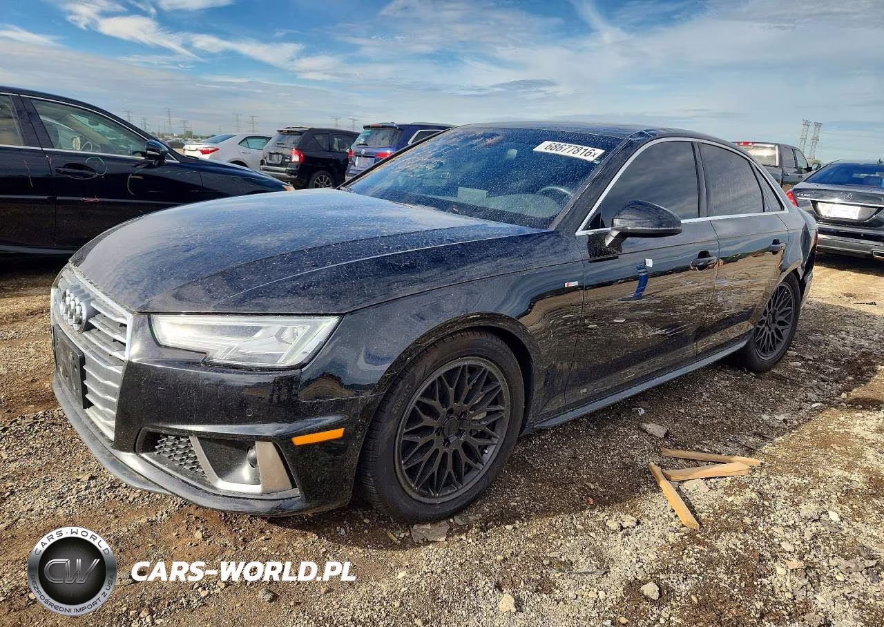 2019 Audi A4 Premium Plus VIN:WAUENAF4XKN020721 - 1