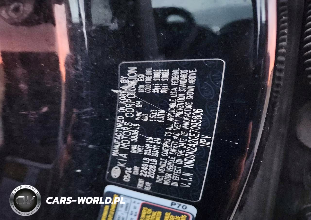 2014 Kia Soul Base VIN:KNDJN2A20E7095806 - 13