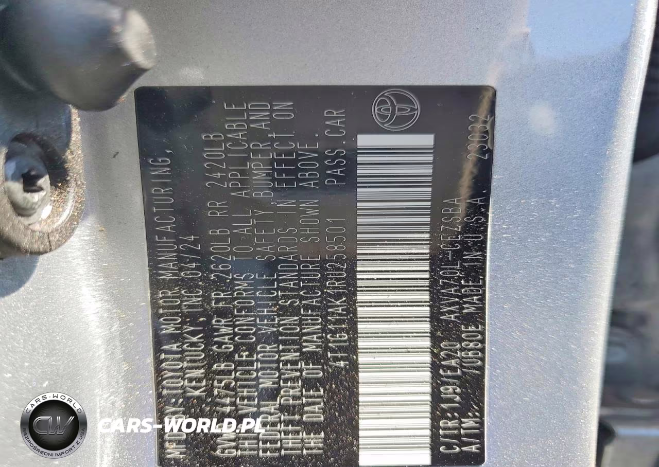 2024 Toyota Camry Se VIN:4T1G11AK1RU258501 - 12