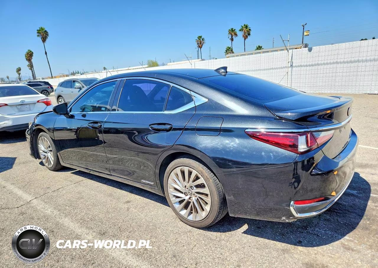 2019 Lexus Es 300H VIN:58AB21B12KU001648 - 2