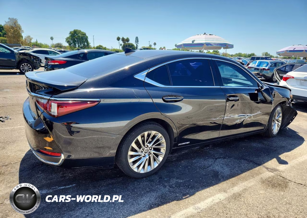 2019 Lexus Es 300H VIN:58AB21B12KU001648 - 3