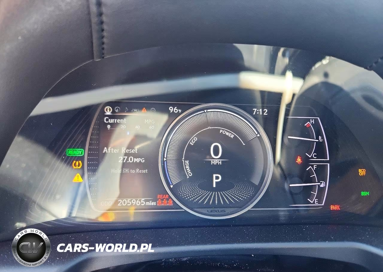 2019 Lexus Es 300H VIN:58AB21B12KU001648 - 9