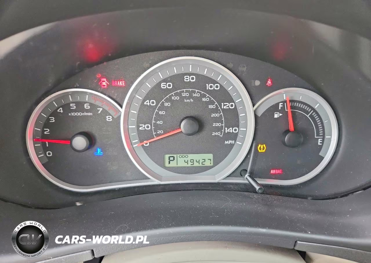 2008 Subaru Impreza Outback Sport VIN:JF1GH63638H826306 - 9