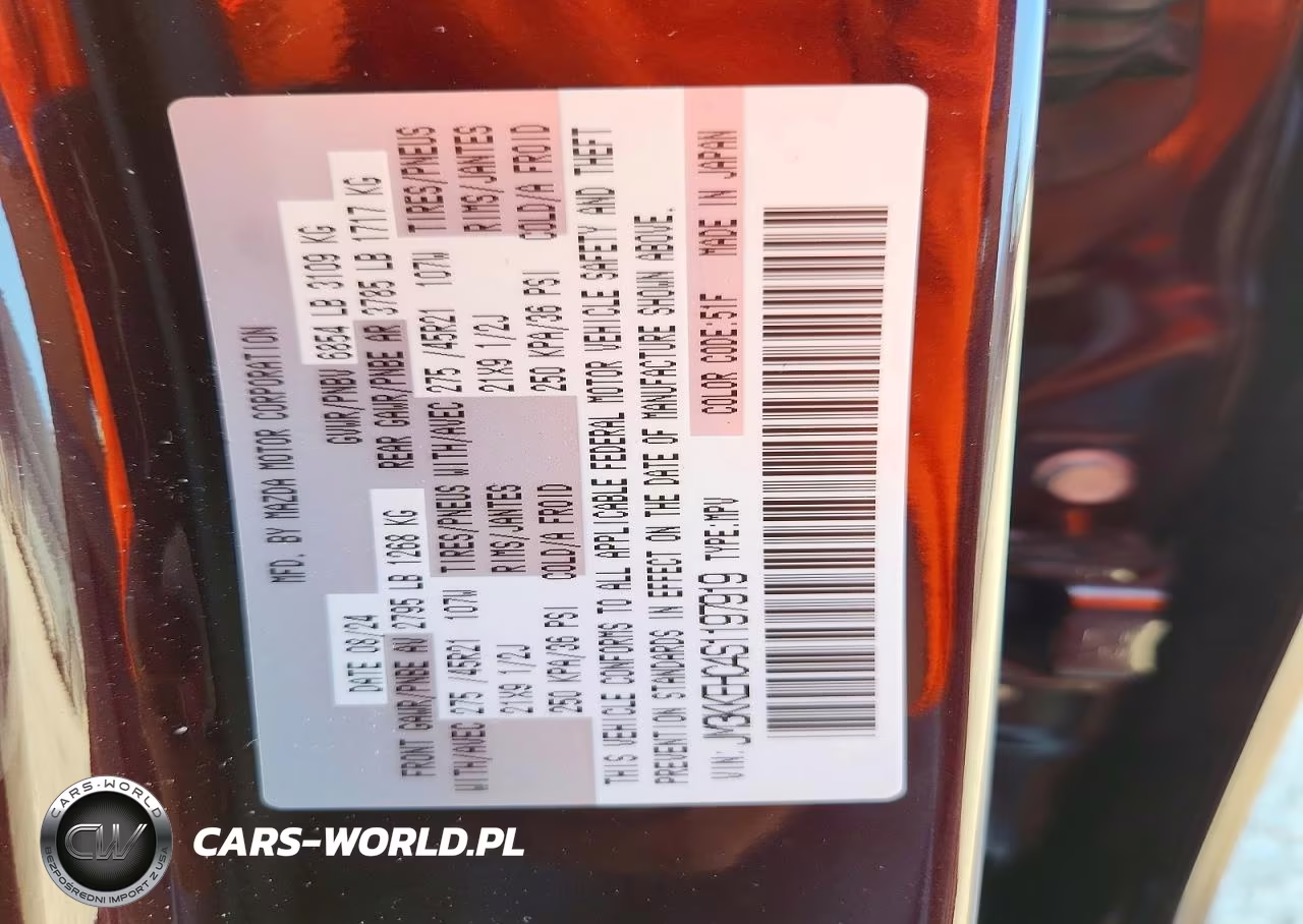 2025 Mazda Cx-90 Premium Plus VIN:JM3KKEHC4S1197919 - 14