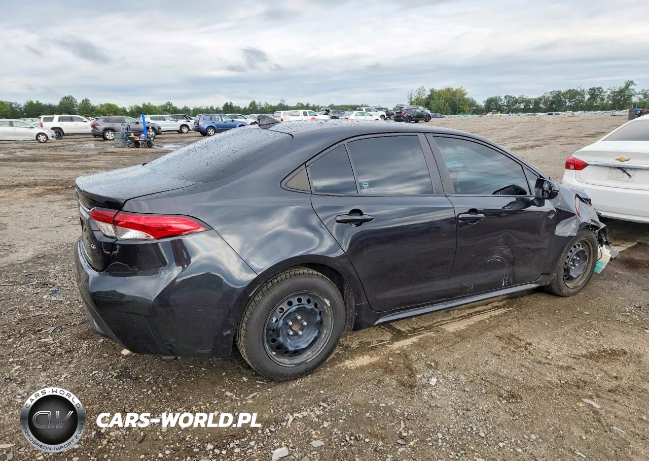 2021 Toyota Corolla Le VIN:5YFEPMAE7MP237406 - 3