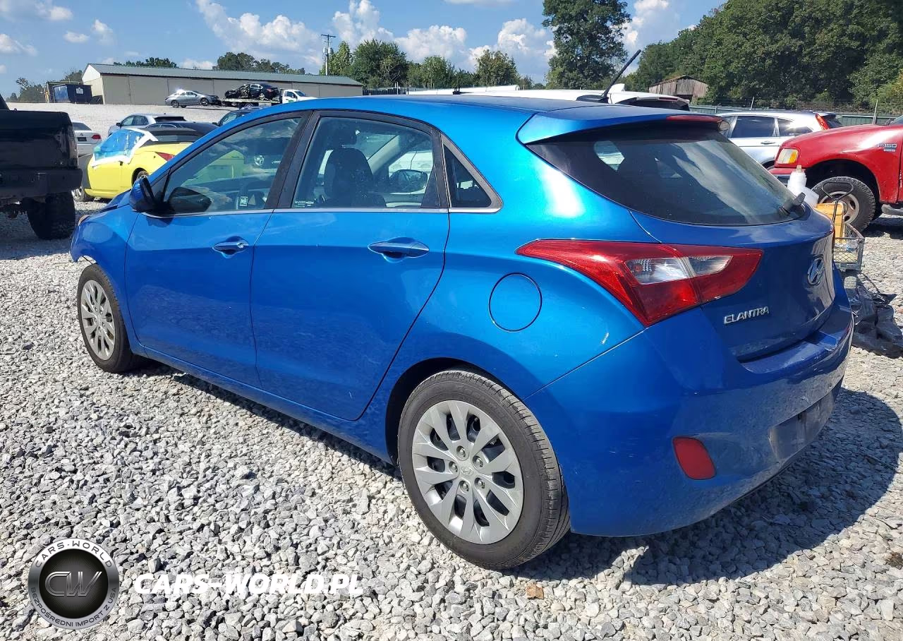 2017 Hyundai Elantra Gt Base VIN:KMHD35LH3HU382869 - 2