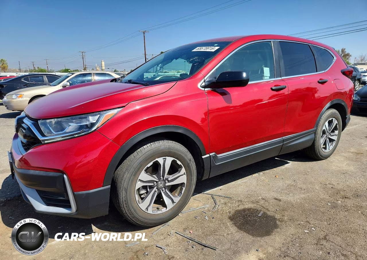 2020 Honda Cr-V Lx VIN:7FARW1H25LE006517 - 1