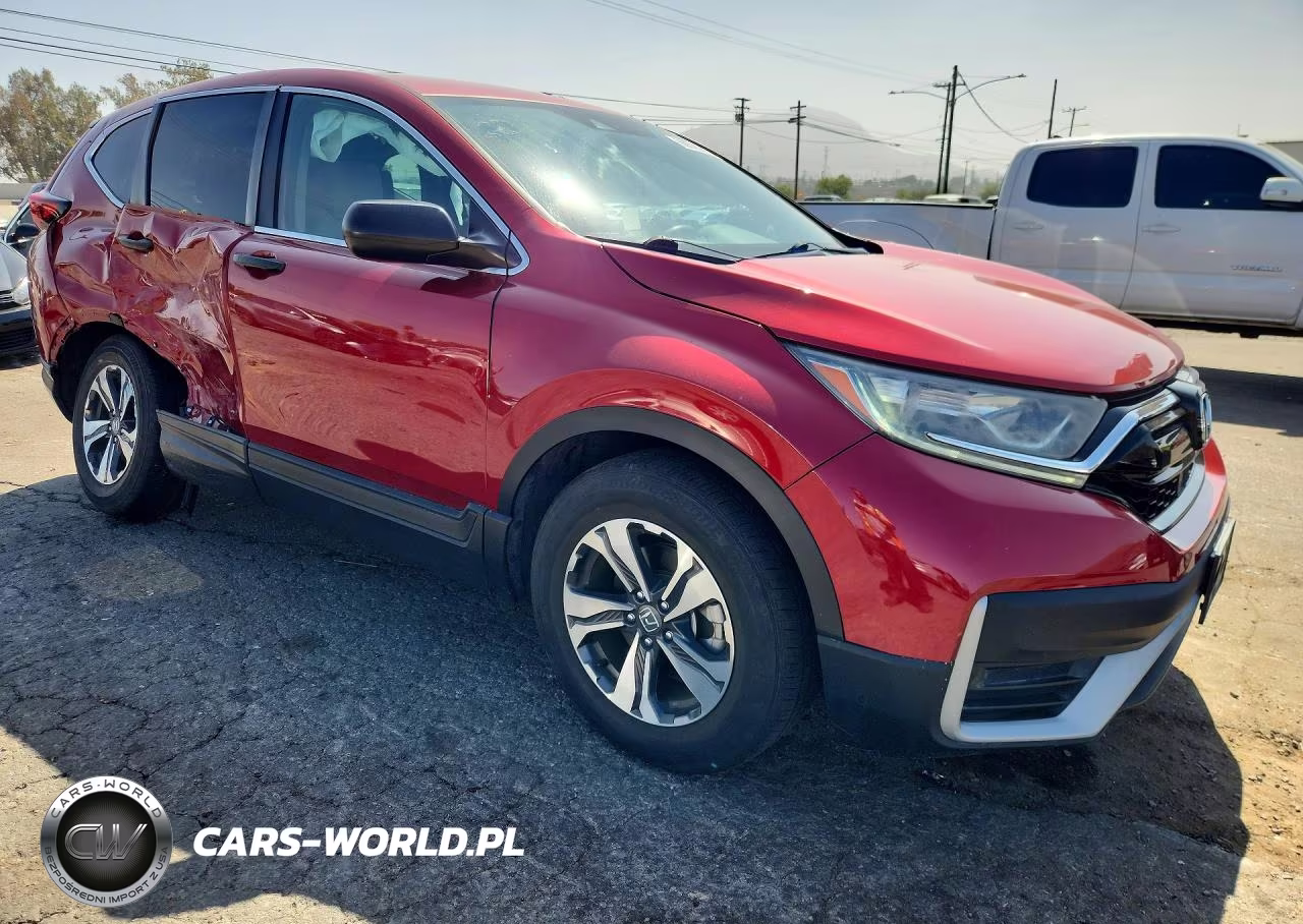 2020 Honda Cr-V Lx VIN:7FARW1H25LE006517 - 4