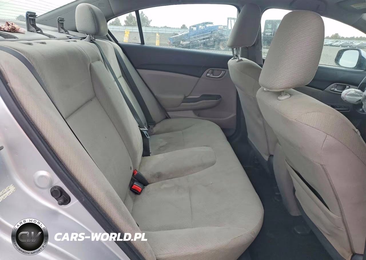 2013 Honda Civic Lx VIN:19XFB2F54DE270705 - 10