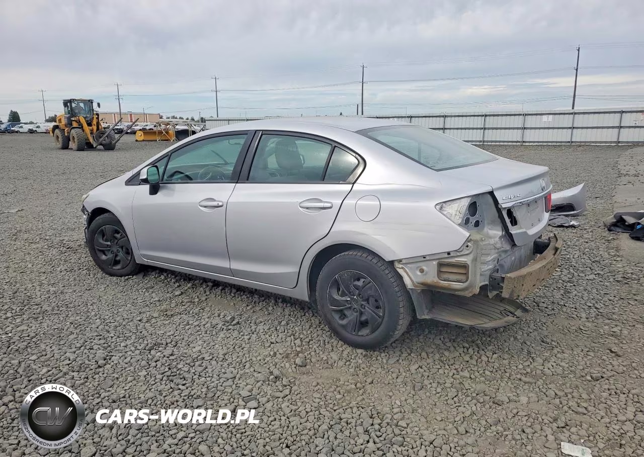 2013 Honda Civic Lx VIN:19XFB2F54DE270705 - 2