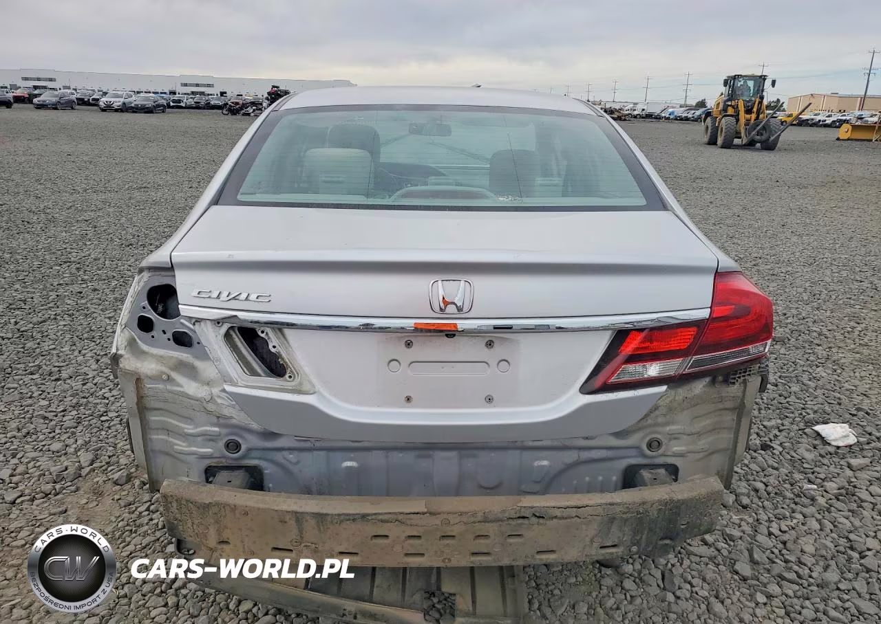 2013 Honda Civic Lx VIN:19XFB2F54DE270705 - 6