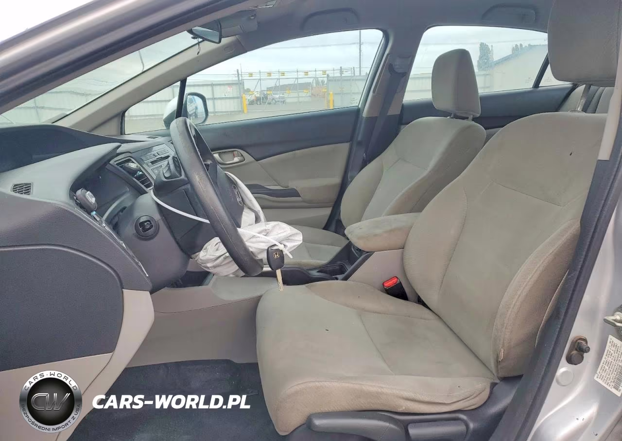 2013 Honda Civic Lx VIN:19XFB2F54DE270705 - 7