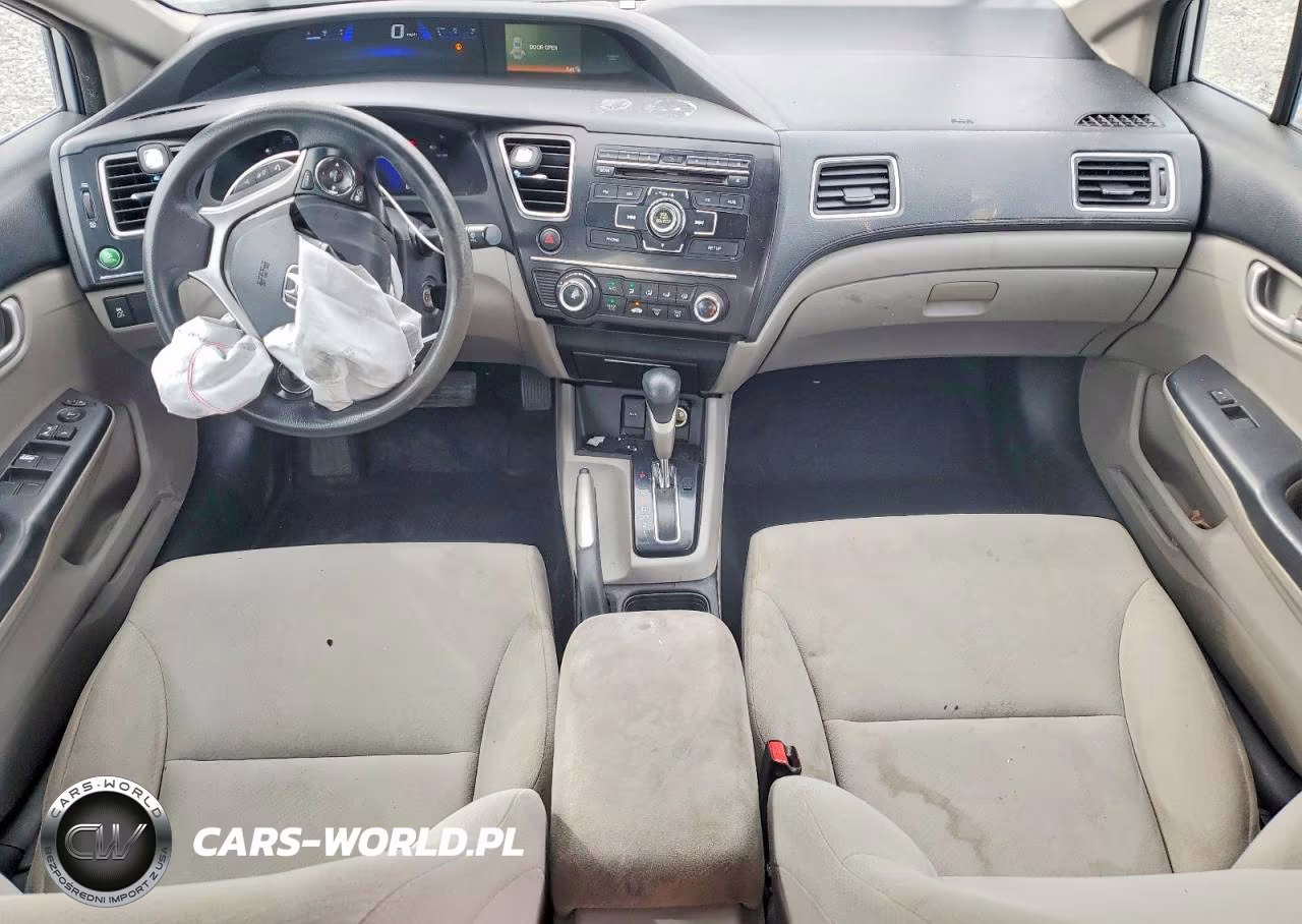 2013 Honda Civic Lx VIN:19XFB2F54DE270705 - 8
