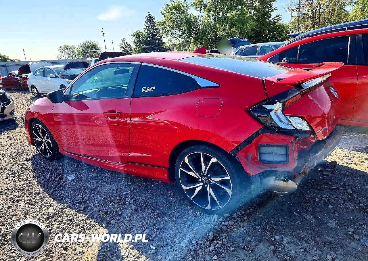 2019 Honda Civic Si VIN:2HGFC3A58KH752722 - 2