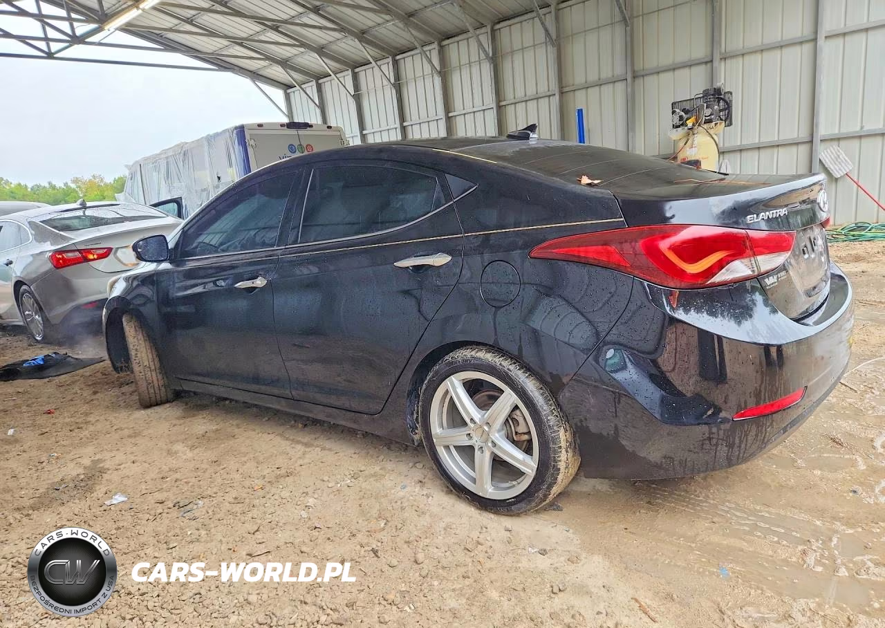 2016 Hyundai Elantra Limited VIN:KMHDH4AE9GU629637 - 2