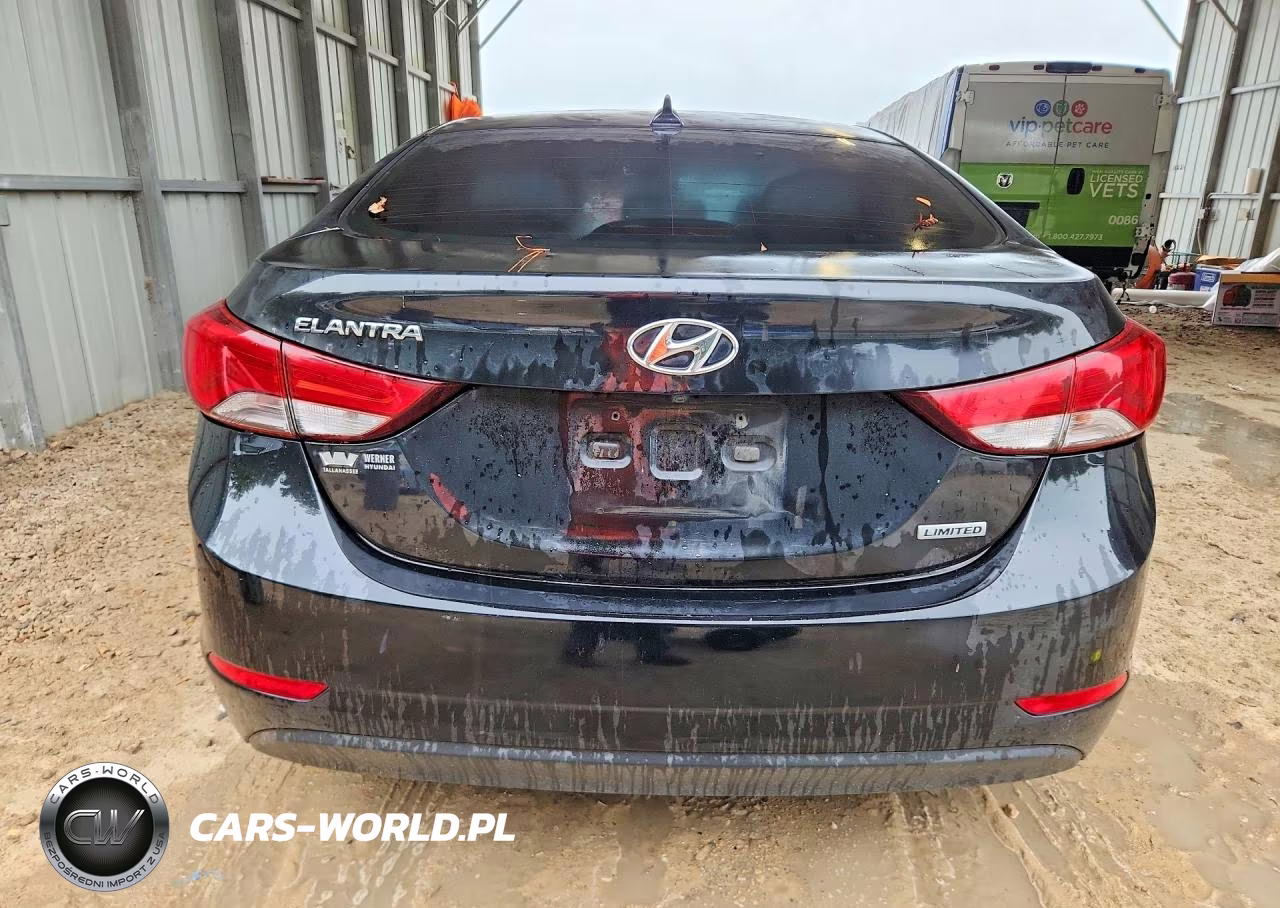 2016 Hyundai Elantra Limited VIN:KMHDH4AE9GU629637 - 6
