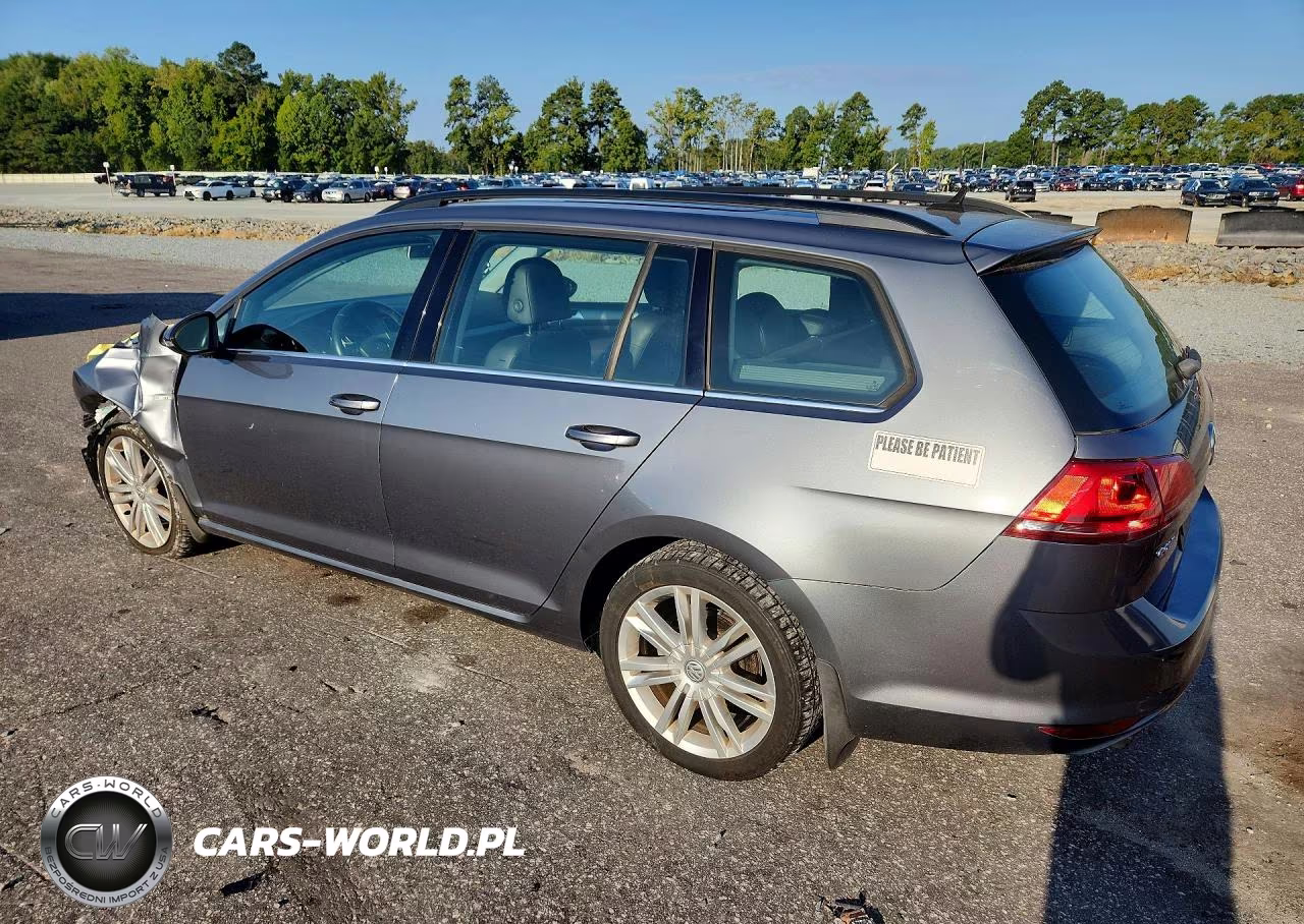 2016 Volkswagen Golf Sportwagen S VIN:3VWC17AU2GM521391 - 2