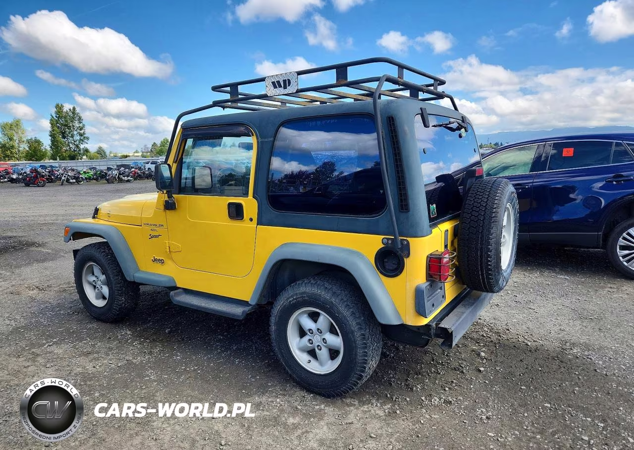 2000 Jeep Wrangler - Tj Sport VIN:1J4FA49S2YP744845 - 2