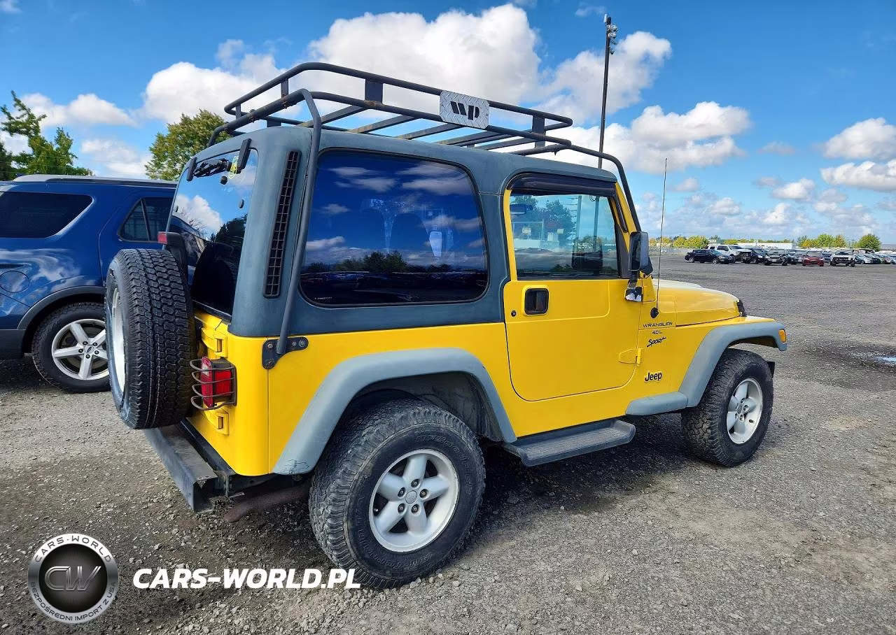 2000 Jeep Wrangler - Tj Sport VIN:1J4FA49S2YP744845 - 3