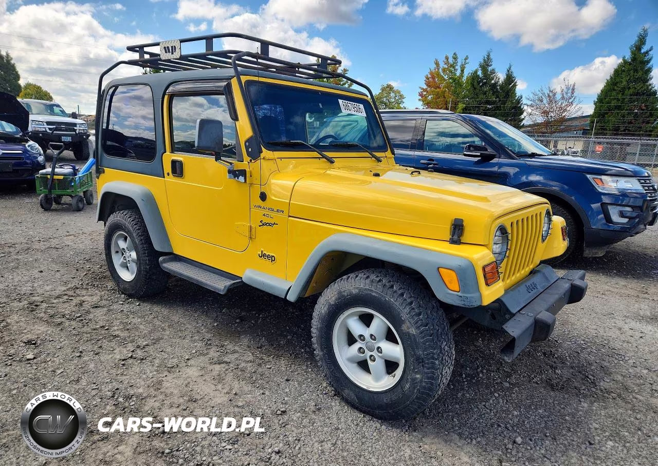 2000 Jeep Wrangler - Tj Sport VIN:1J4FA49S2YP744845 - 4