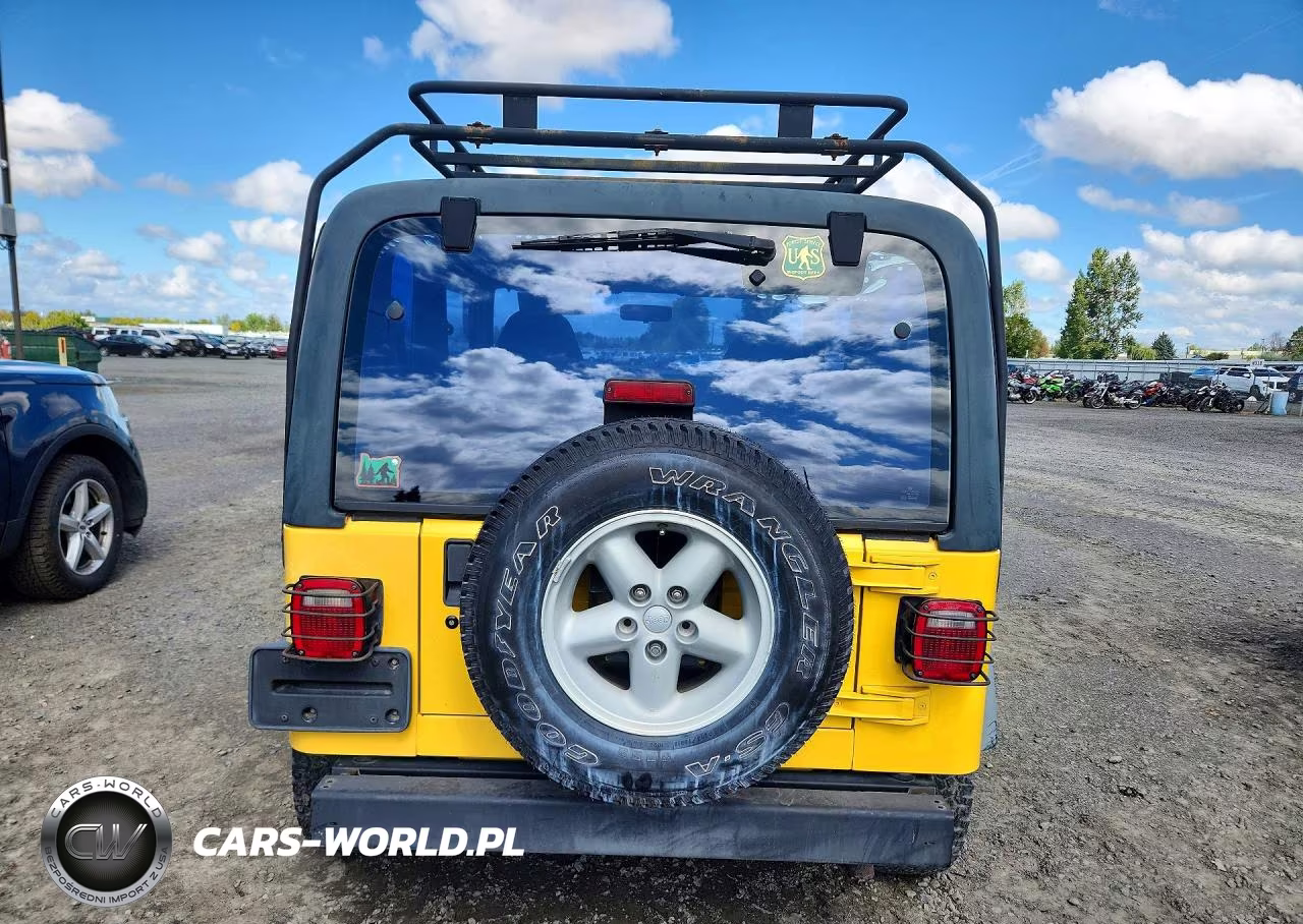 2000 Jeep Wrangler - Tj Sport VIN:1J4FA49S2YP744845 - 6