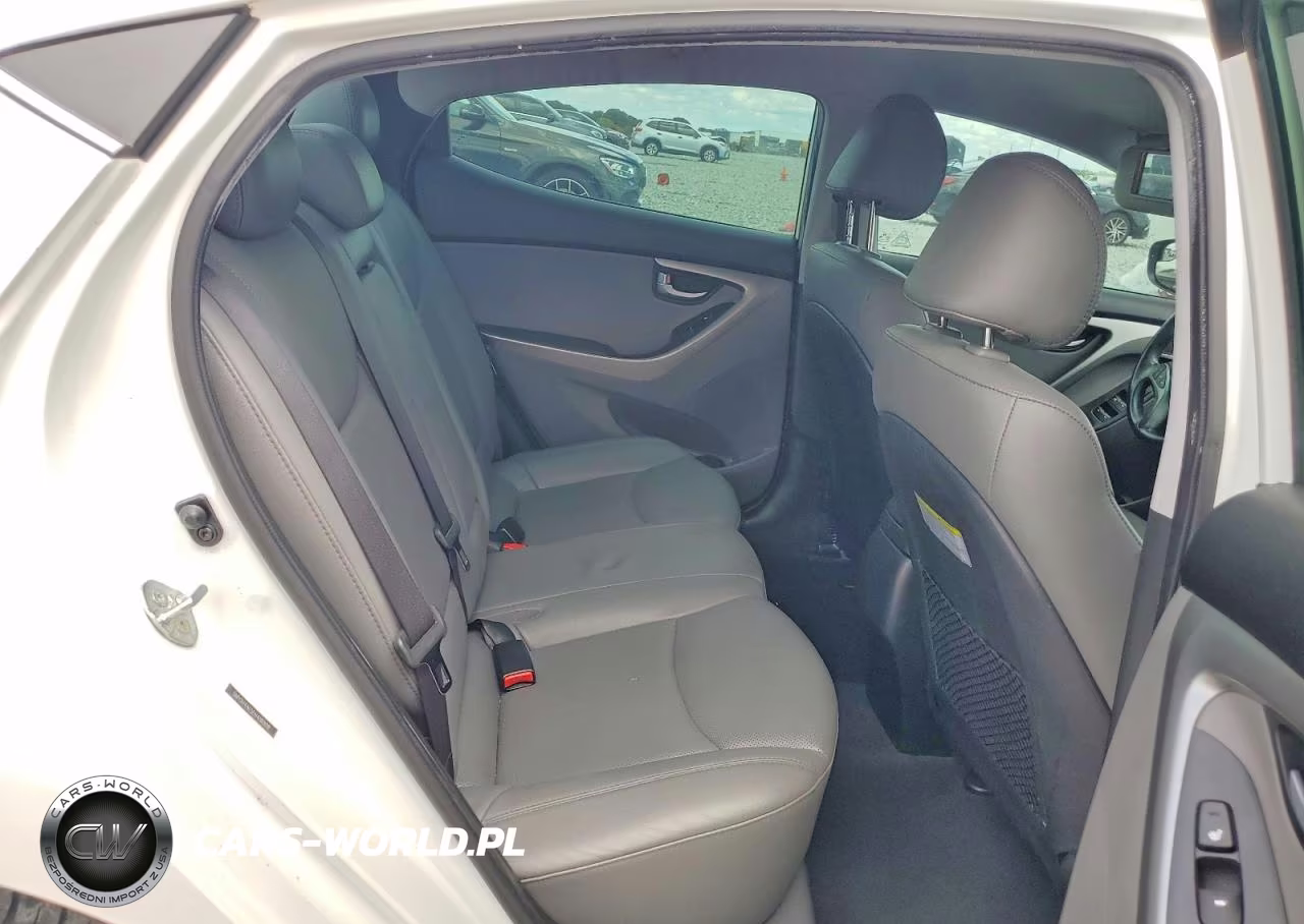2014 Hyundai Elantra Limited VIN:5NPDH4AE5EH486908 - 10