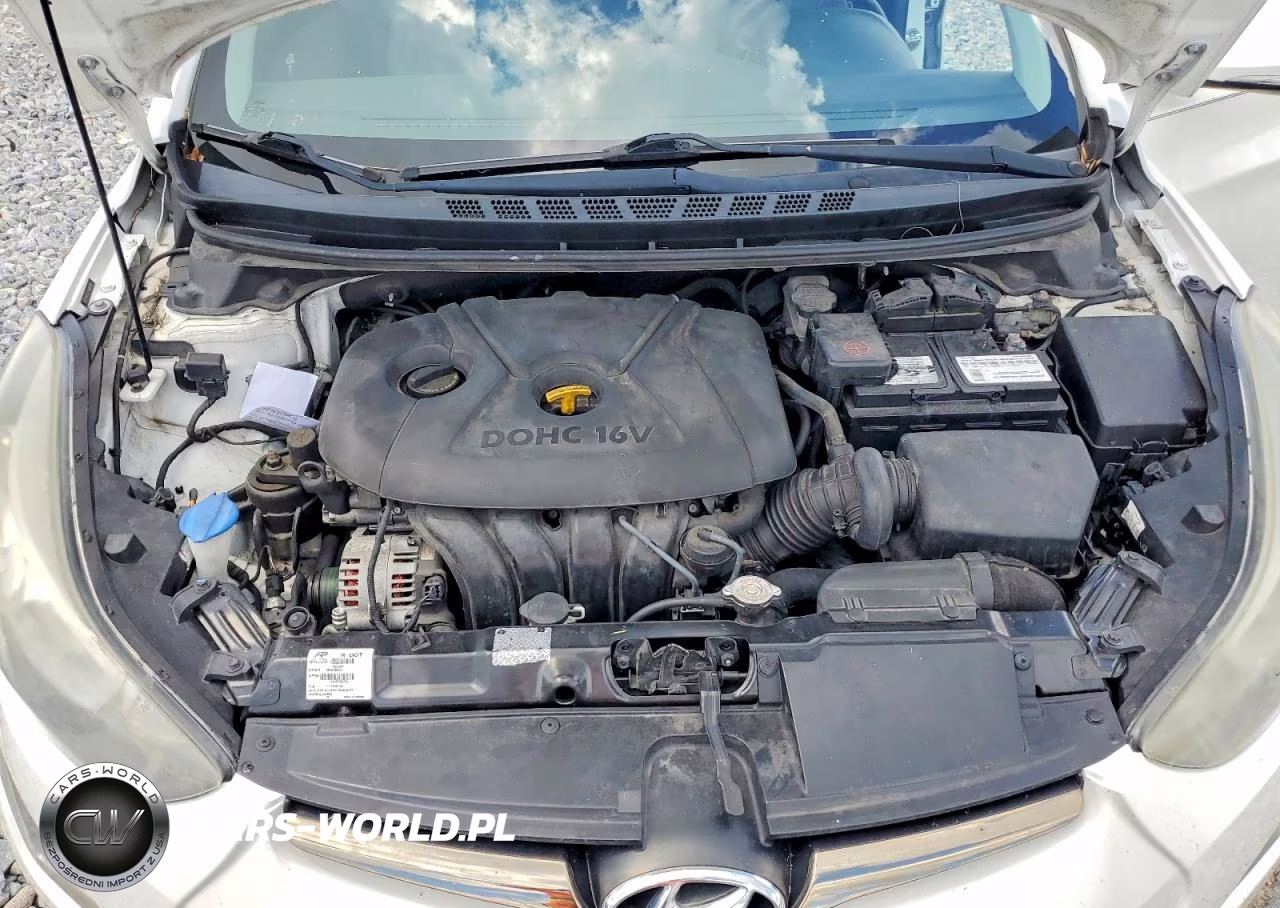 2014 Hyundai Elantra Limited VIN:5NPDH4AE5EH486908 - 11