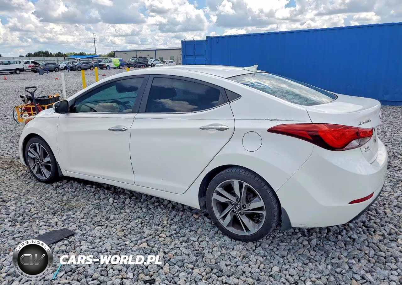 2014 Hyundai Elantra Limited VIN:5NPDH4AE5EH486908 - 2