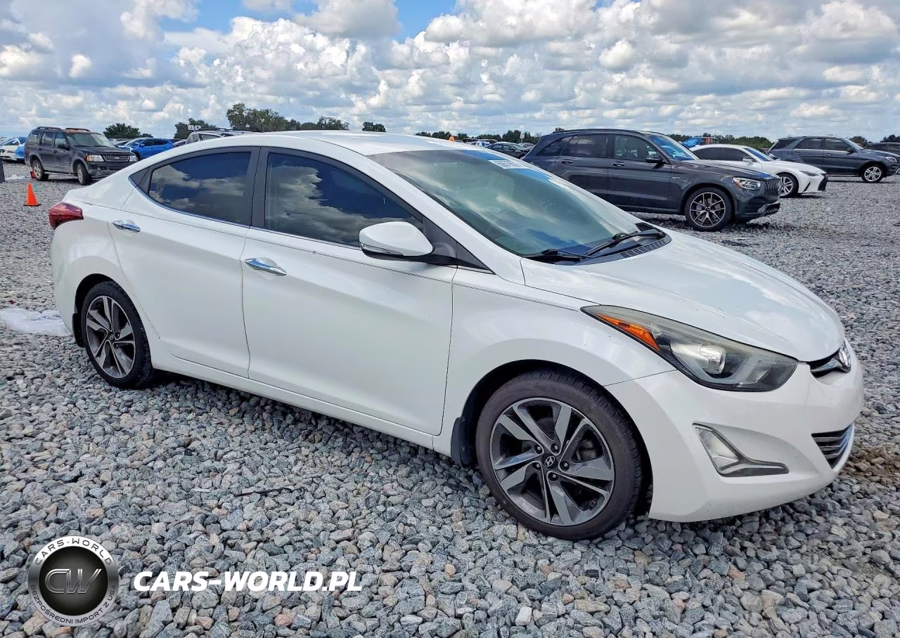 2014 Hyundai Elantra Limited VIN:5NPDH4AE5EH486908 - 4