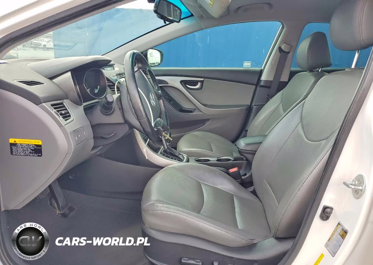 2014 Hyundai Elantra Limited VIN:5NPDH4AE5EH486908 - 7