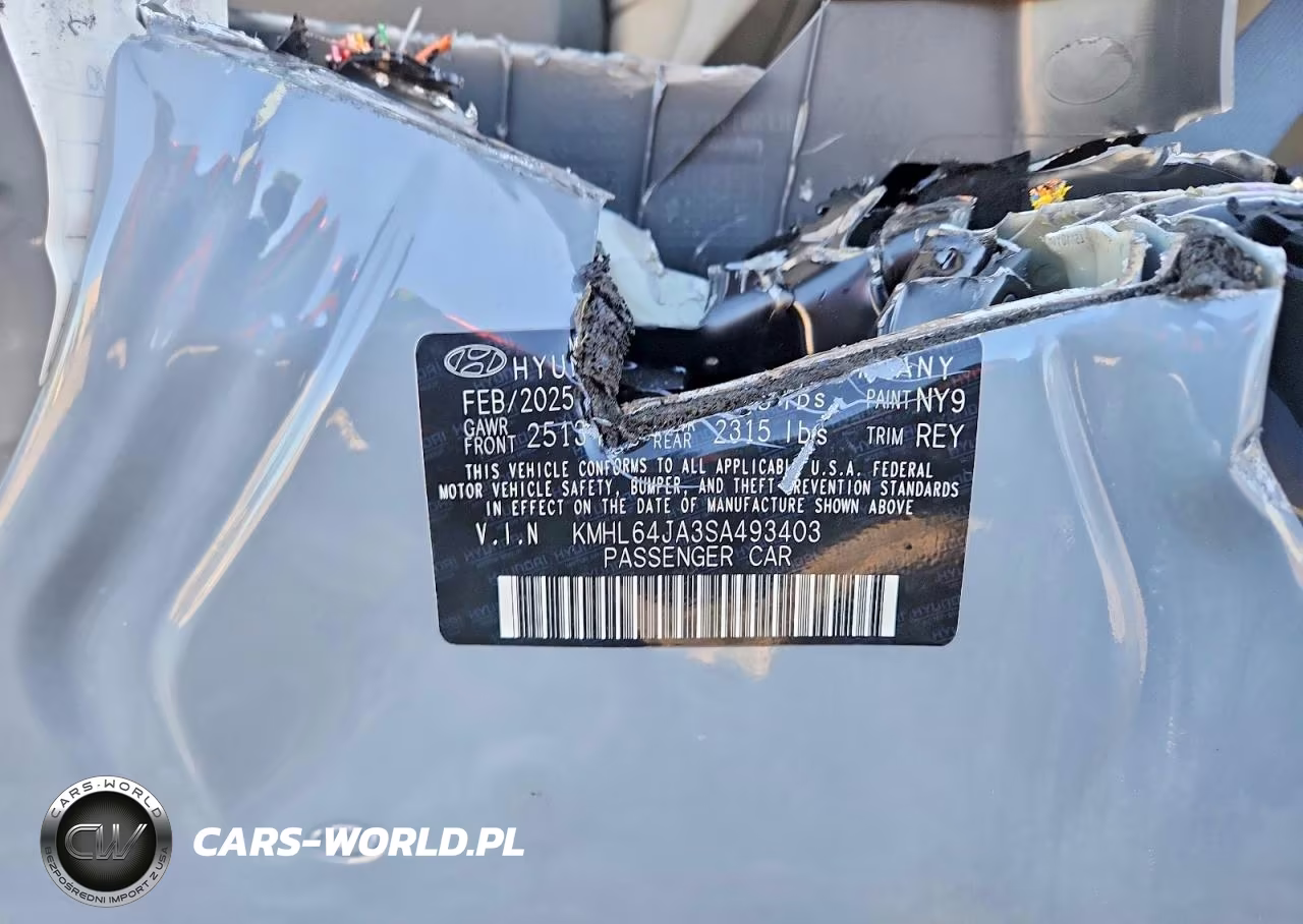 2025 Hyundai Sonata Sel VIN:KMHL64JA3SA493403 - 13