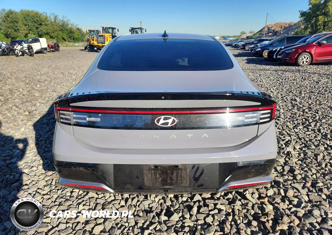 2025 Hyundai Sonata Sel VIN:KMHL64JA3SA493403 - 6
