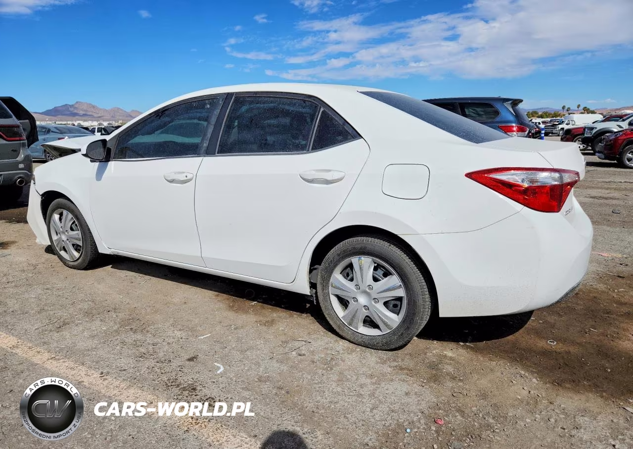 2015 Toyota Corolla Le VIN:2T1BURHE9FC335046 - 2