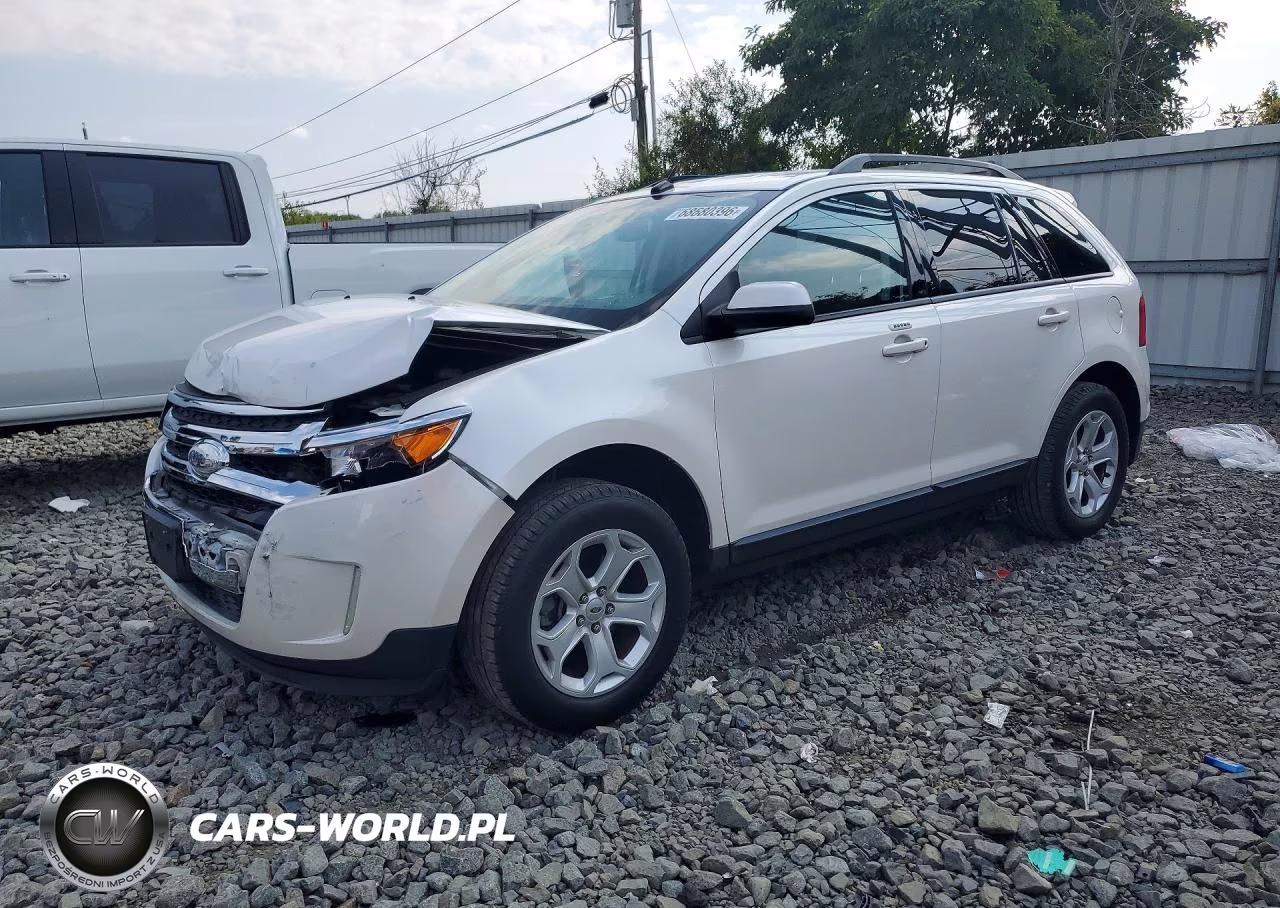 2013 Ford Edge Sel VIN:2FMDK3JC8DBC10416 - 1