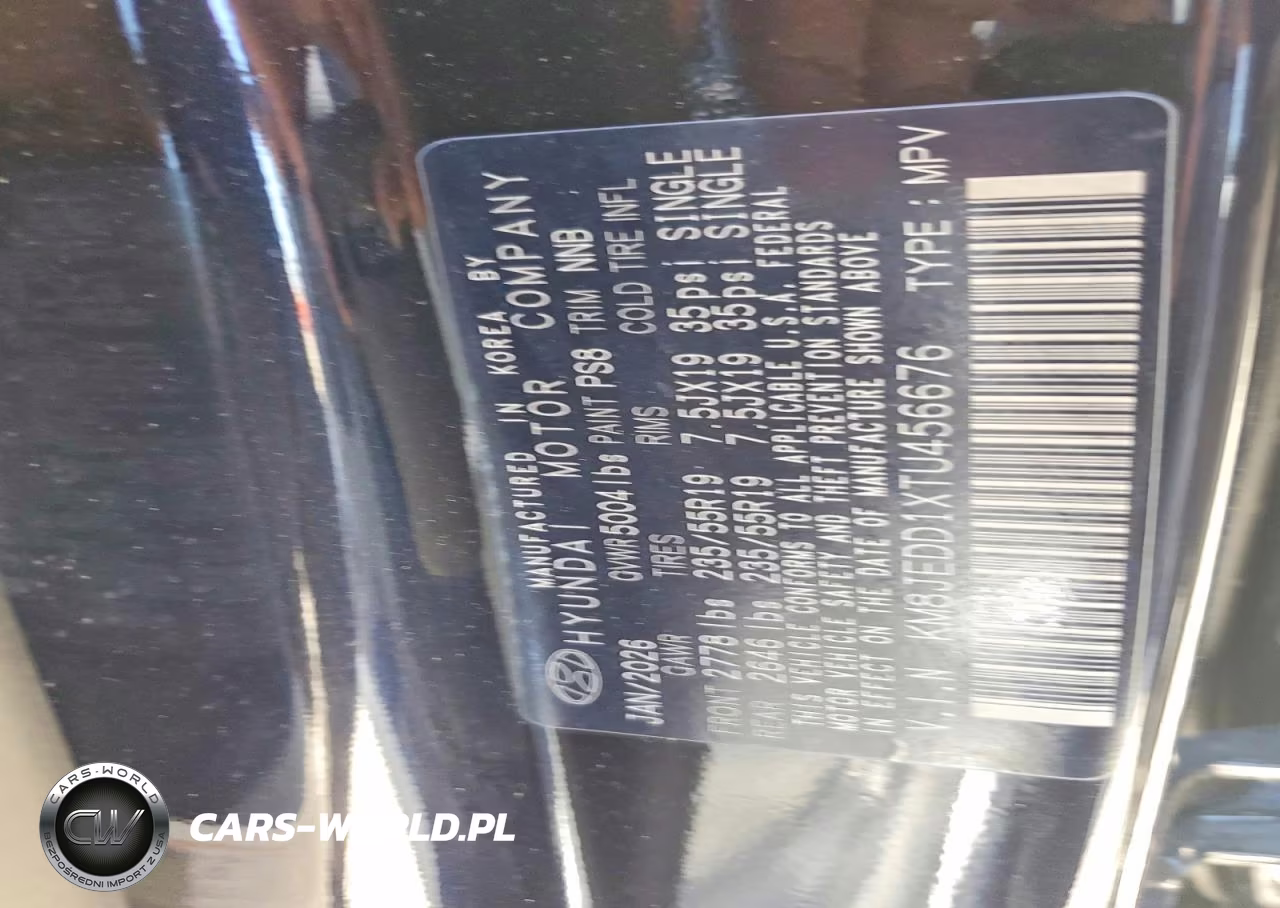 2026 Hyundai Tucson Hybrid Limited VIN:KM8JEDD1XTU456676 - 14