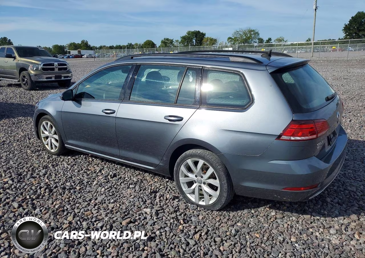 2019 Volkswagen Golf Sportwagen S VIN:3VWY57AU5KM503793 - 2