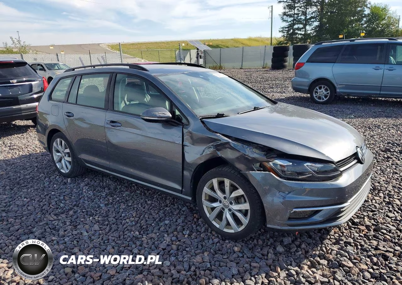 2019 Volkswagen Golf Sportwagen S VIN:3VWY57AU5KM503793 - 4