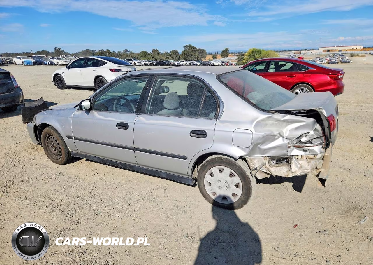 1998 Honda Civic Lx VIN:JHMEJ6677WS010790 - 2