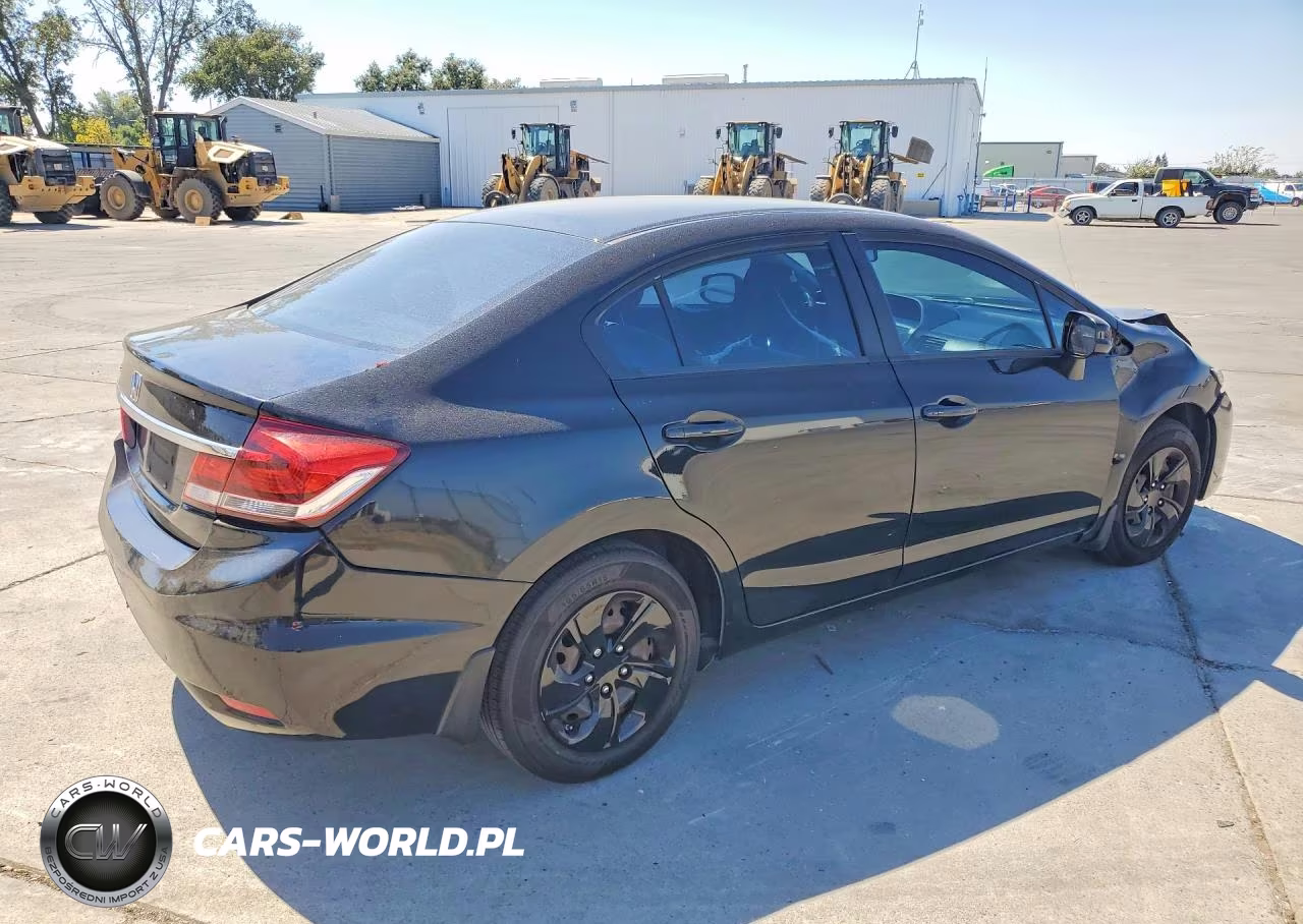 2013 Honda Civic Lx VIN:19XFB2F52DE209059 - 3