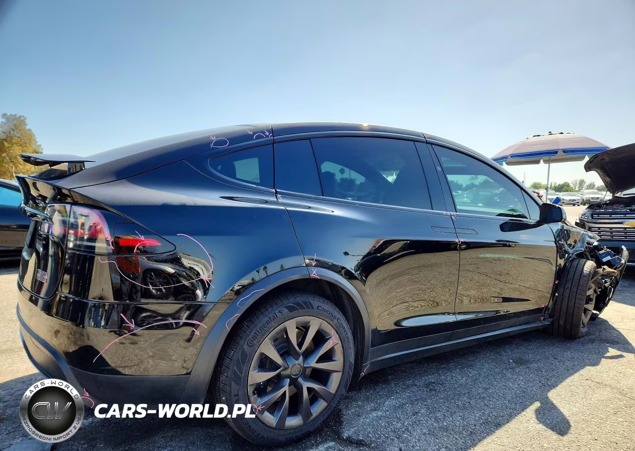 2023 Tesla Model X VIN:7SAXCBE69PF375222 - 3