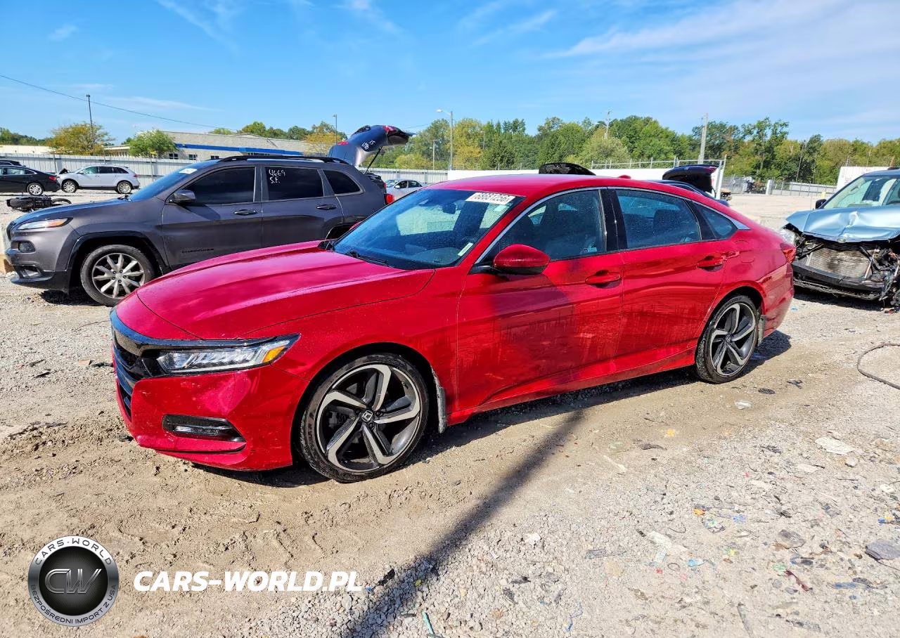 2018 Honda Accord Sport VIN:1HGCV1F36JA070055 - 1