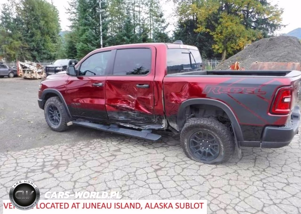 2025 Ram 1500 Rebel VIN:1C6SRFLP1SN519730 - 2