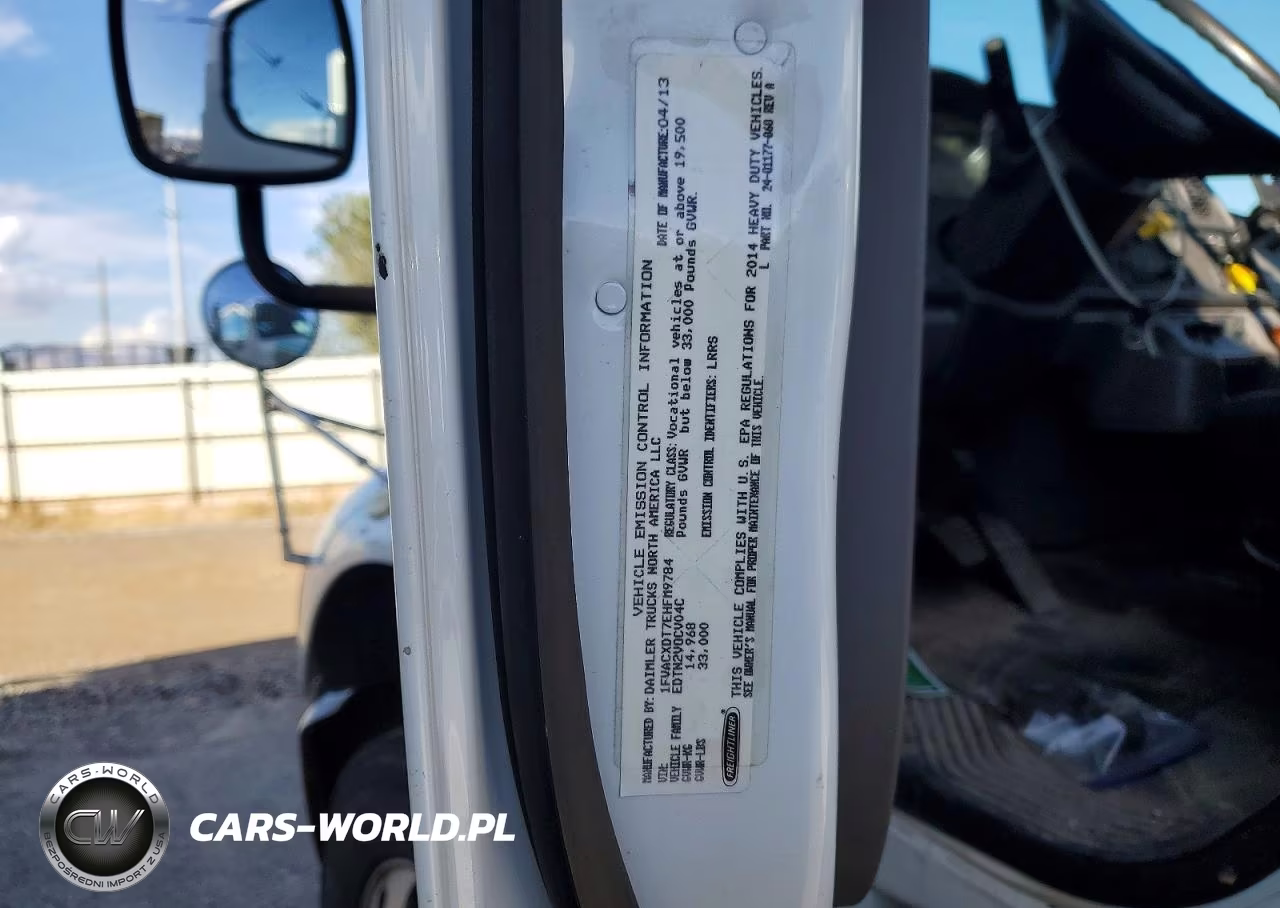 2014 Freightliner M2 106 Med VIN:1FVACXDT7EHFM9784 - 13