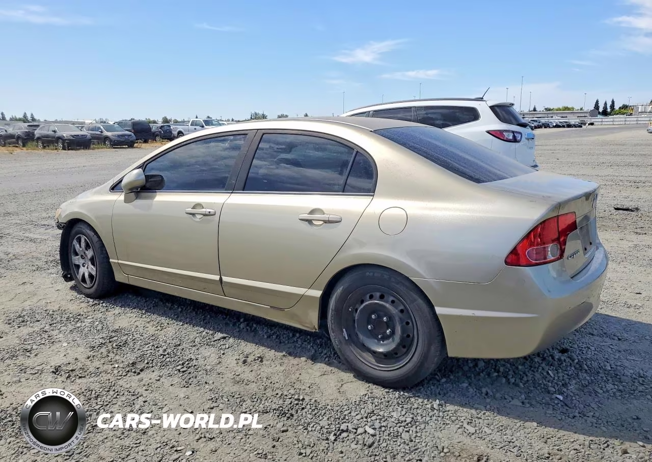 2008 Honda Civic Lx VIN:1HGFA16568L010348 - 2