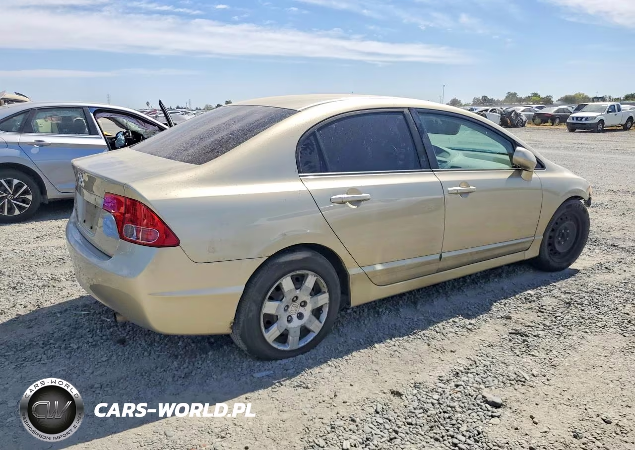 2008 Honda Civic Lx VIN:1HGFA16568L010348 - 3