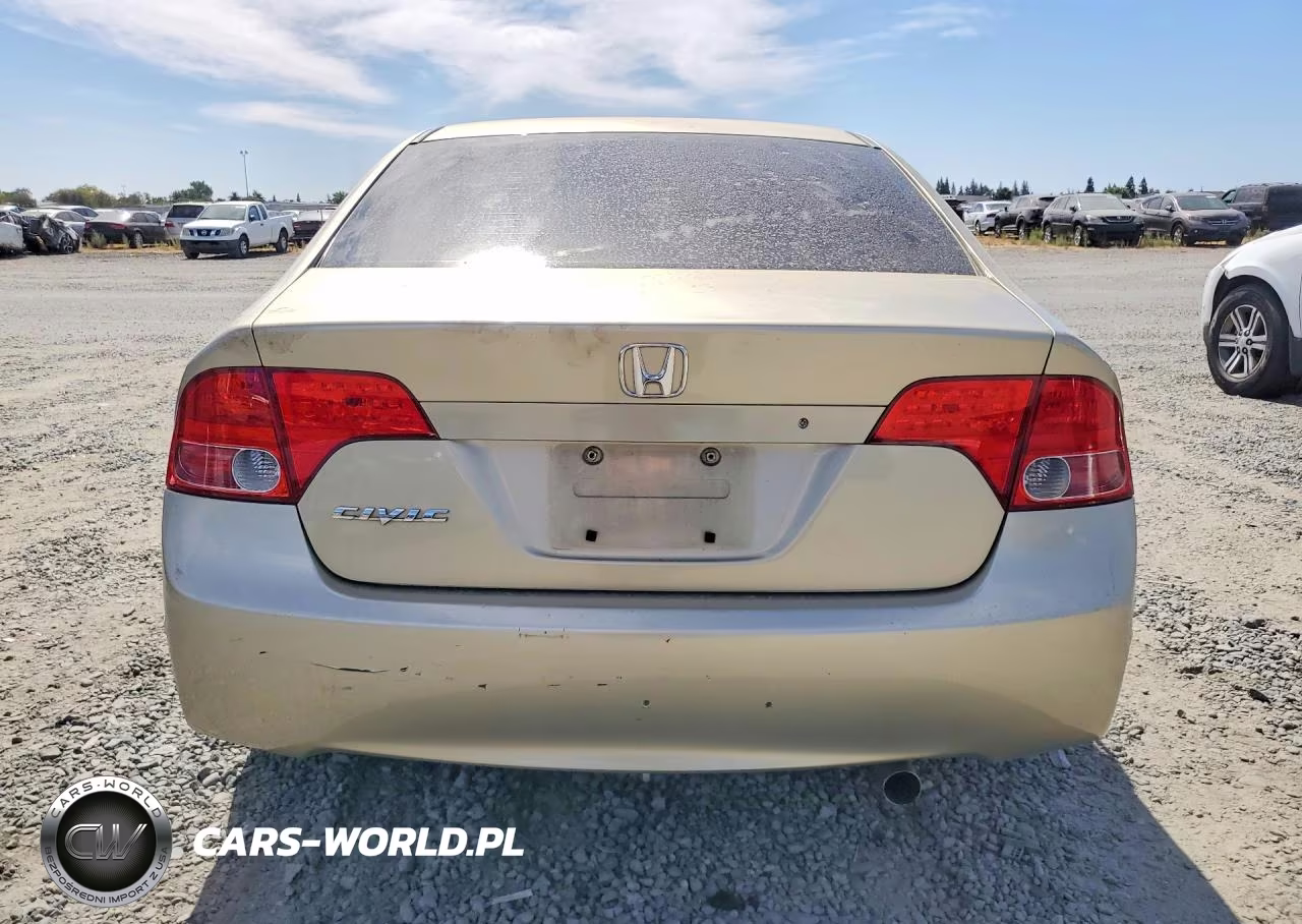 2008 Honda Civic Lx VIN:1HGFA16568L010348 - 6